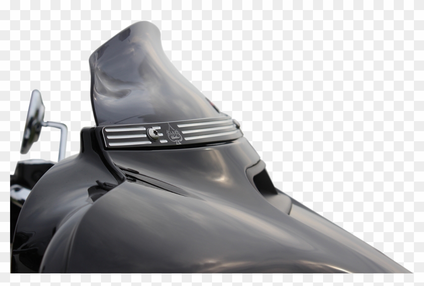 Klock Werks 4" Super Low Dark Smoke Fairing Windshield - Klock Werks 4 Dark Smoked Flare Windshield Clipart #6009777