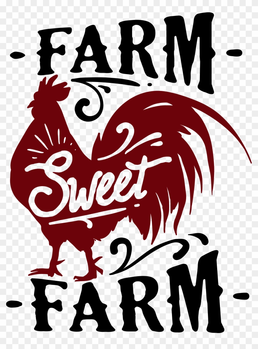 Cricut Creations, Silhouette Curio, Silhouette Files, - Farm Sweet Farm Clipart