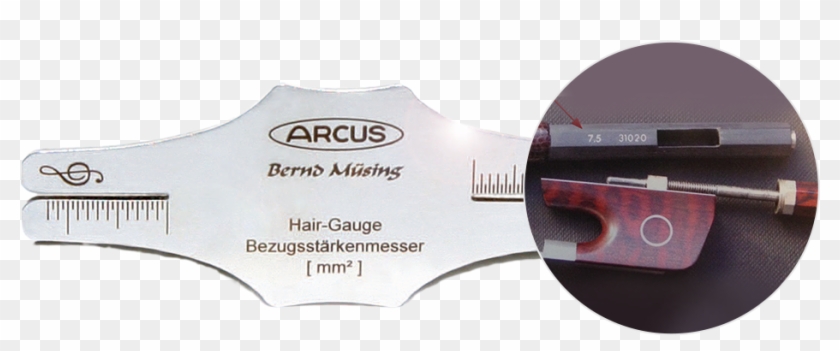 Own The Arcus Hair Gauge To Make Sure They Will Put - Label Clipart #6010251