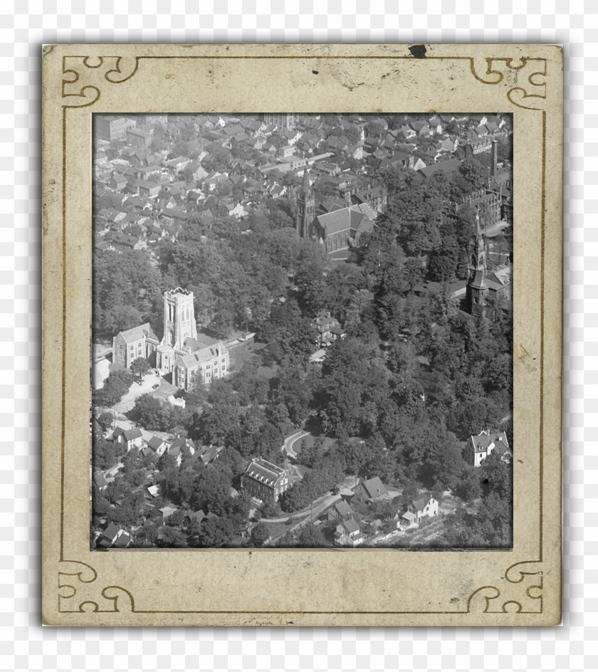 A Detailed View By Fowler Of West Bethlehem - Picture Frame Clipart