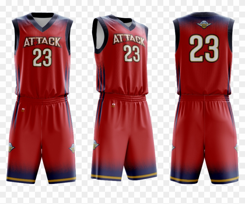 Custom Sublimated Basketbal Uniforms - Basketball Custom Jersey Design Clipart #6010358