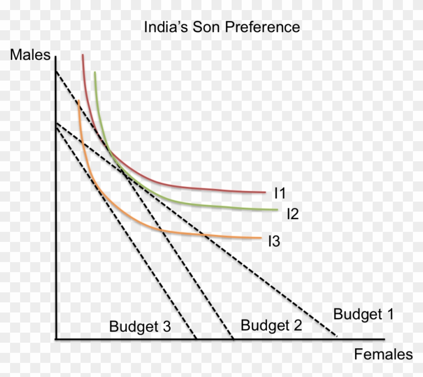 India's Son Preference- Indifference Curves - Plot Clipart #6010478