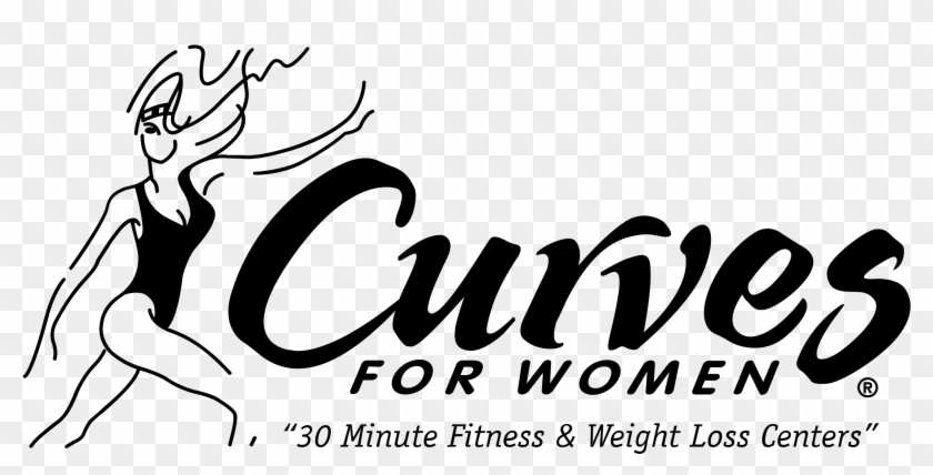 Curves For Women Logo Png Transparent - Curves Logo Clipart #6010557