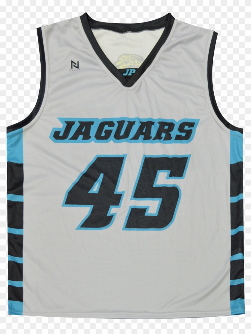 Jaguar Basketball Jerz - Jersey Design Jaguars Basketball Clipart