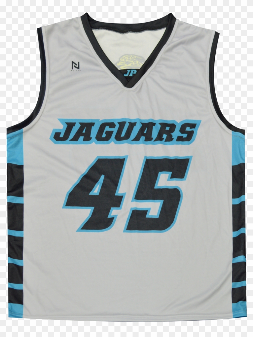 Jaguar Basketball Jerz - Jersey Design Jaguars Basketball Clipart #6010885