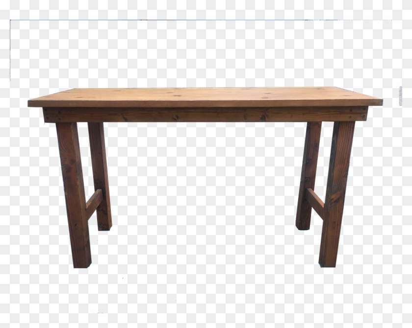 Vitners Communal Bar Table Natural Wood Luxury Event - Writing Desk Clipart #6010975