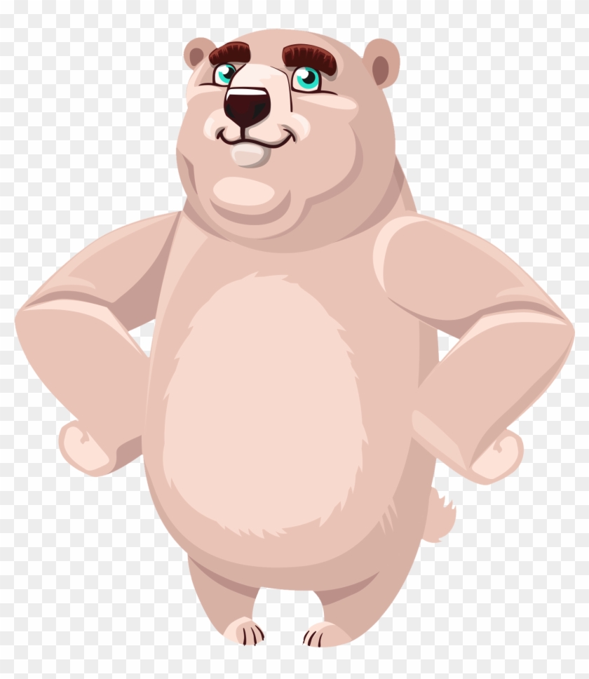 Transparent Bear Vector Png Clipart #6011097