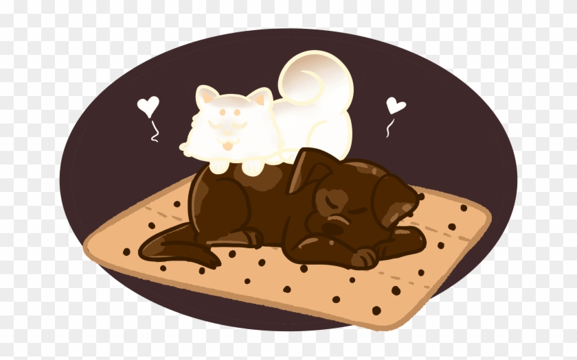 I Will Draw Your Pets As Cute Food Items - Cute Food And Animal Drawings Clipart