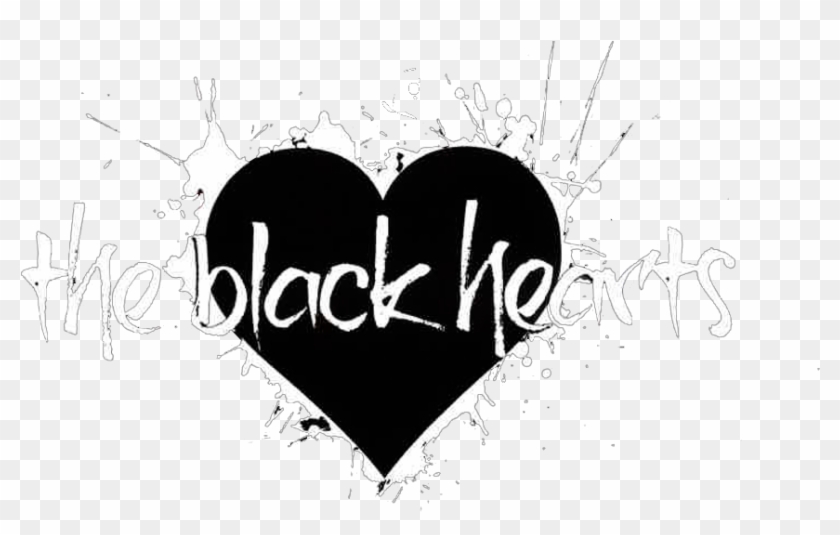 Black Hearts Png - Heart Clipart #6011412