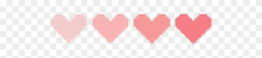 #hearts #heart #pixel #pink #tumblr #pixelart #corazones - Heart Clipart #6011488