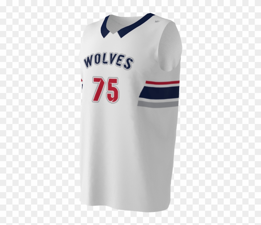 Wolves Custom Dye Sublimated Basketball Uniform - Sports Jersey Clipart