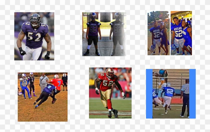 (me When I Played For Sandtown) (me And My Friend After - Ray Lewis Clipart #6011898