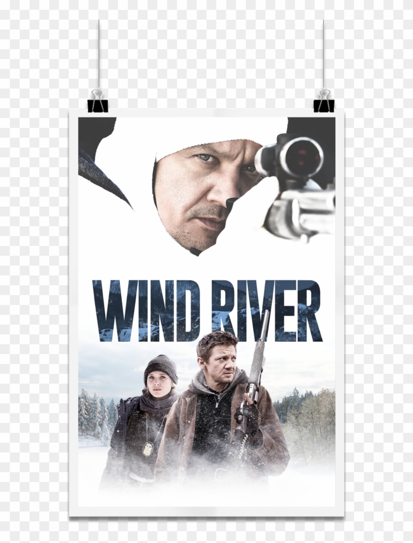 Wind River Is A 2017 Crime/mystery Film Written And - Wind River Movie Poster Clipart #6011905