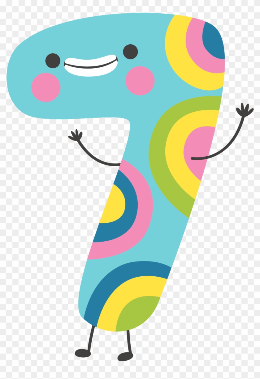 7 Number Png Hd Free Image - Numerical Digit Clipart