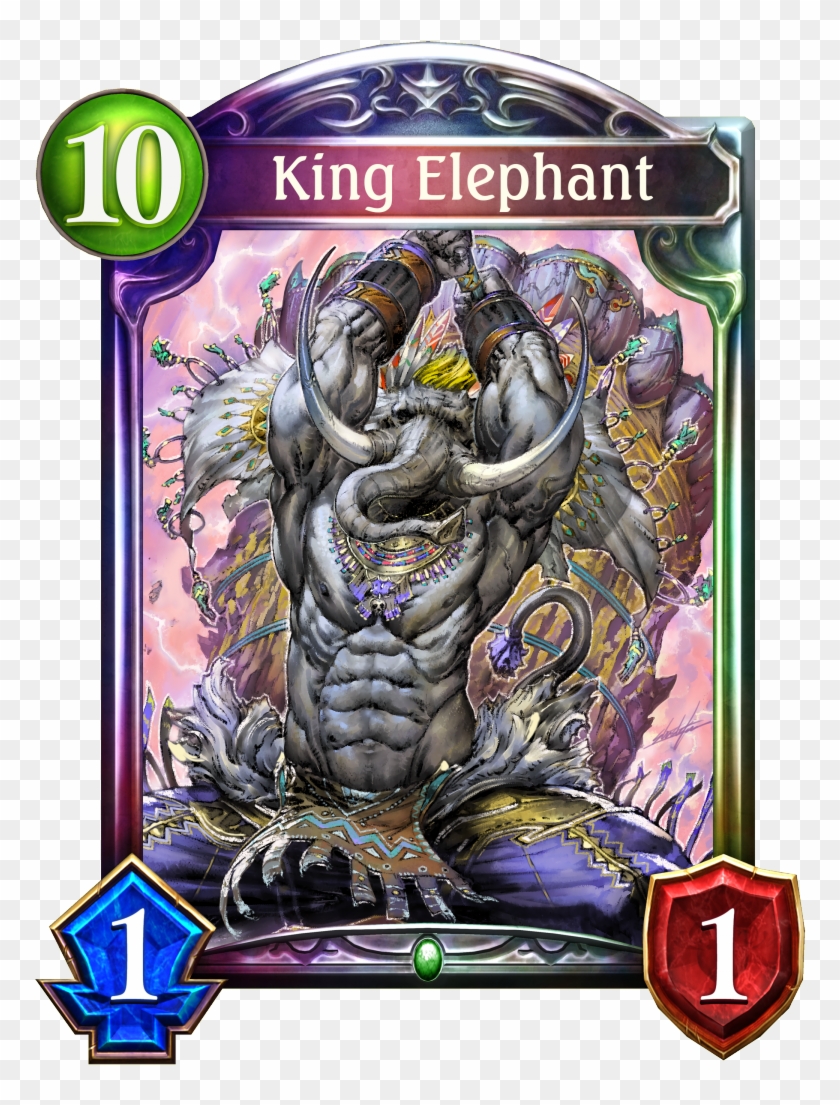 1061410200 キングエレファント（進化前） - Shadowverse Card Clipart #6012360