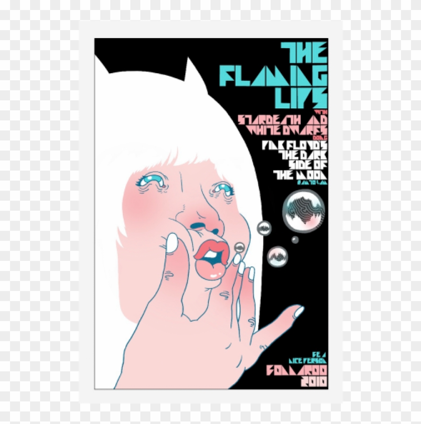 Flaminglips Poster - Illustration Clipart #6012664