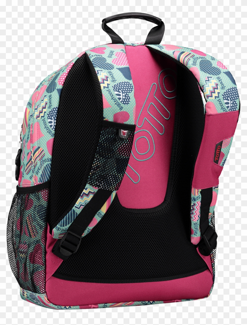 School Backpack - Acuarela - Height - 44,00 Centímetros - Hand Luggage Clipart #6012906