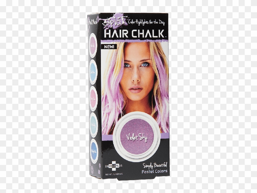 Splat Hair Chalk - Splat Dusty Rose Hair Chalk Clipart #6013240
