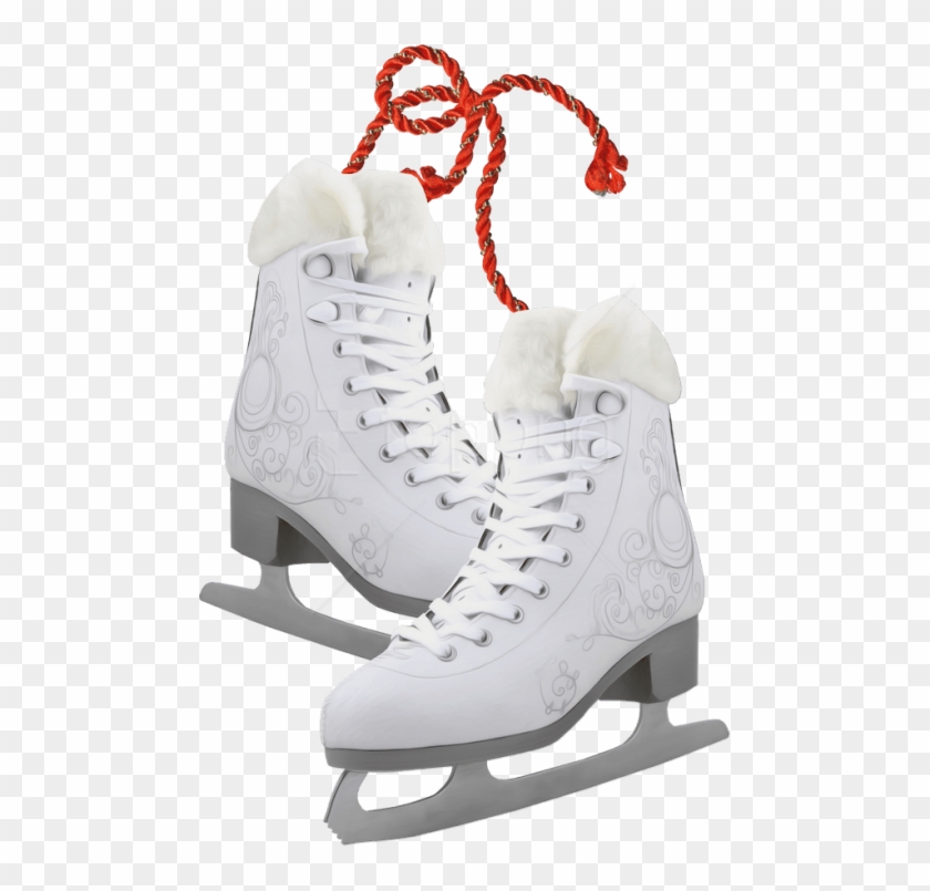 Free Png Download Ice Skates Png Images Background - Коньки Картинка На Прозрачном Фоне Clipart #6013420