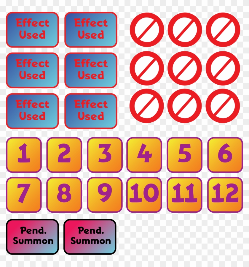 Yugioh/card Game Visual Aids - Circle Clipart #6013568