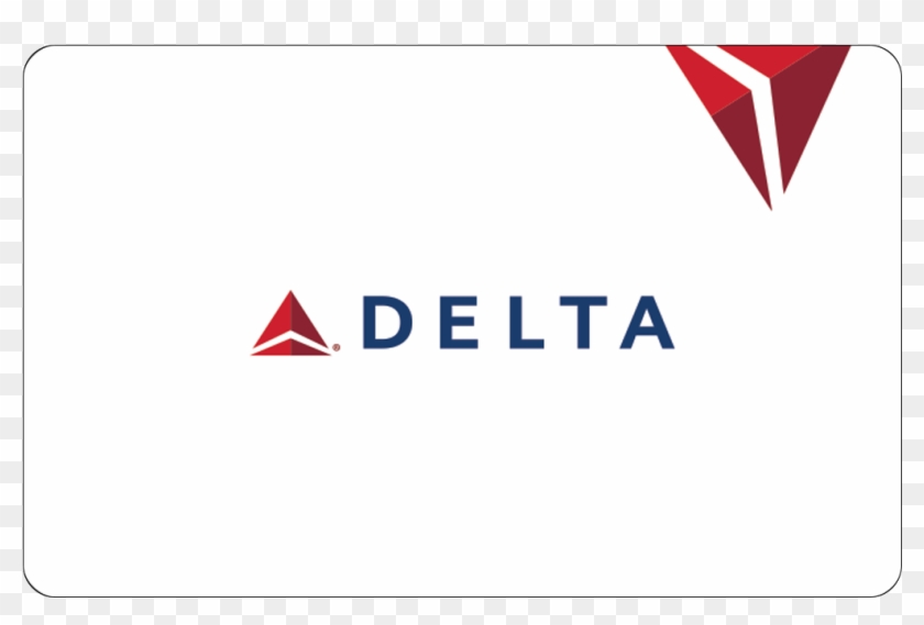 Delta Gift Card - Delta Air Lines Clipart #6013985