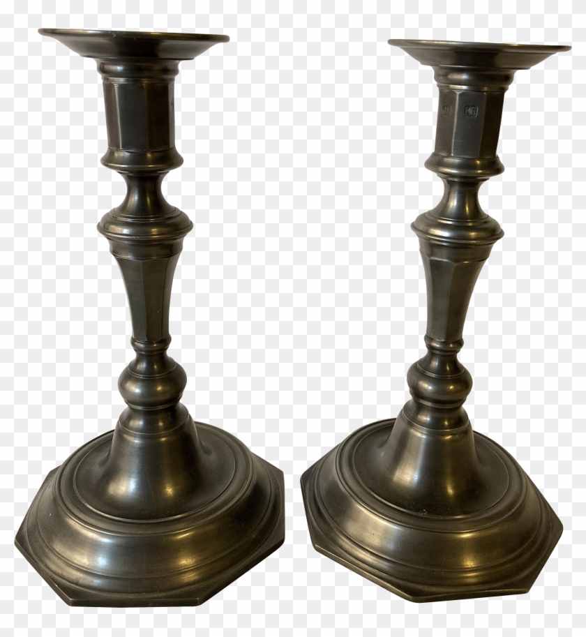 Candlestick Drawing Traditional - Antique Clipart