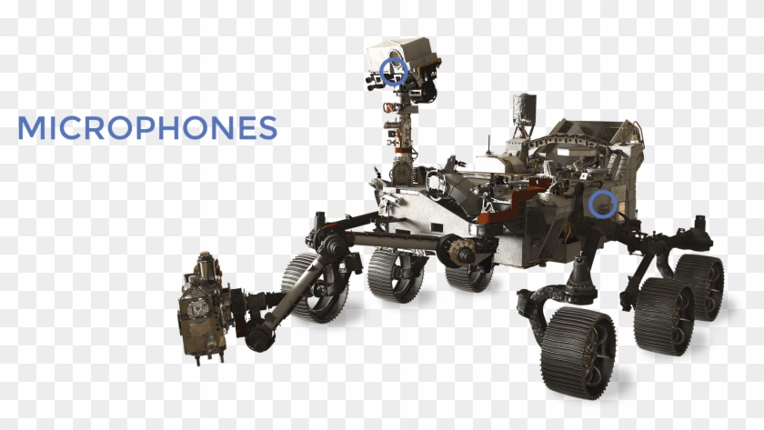 Microphones On Mars - Mars Vehicle Png Clipart #6014182