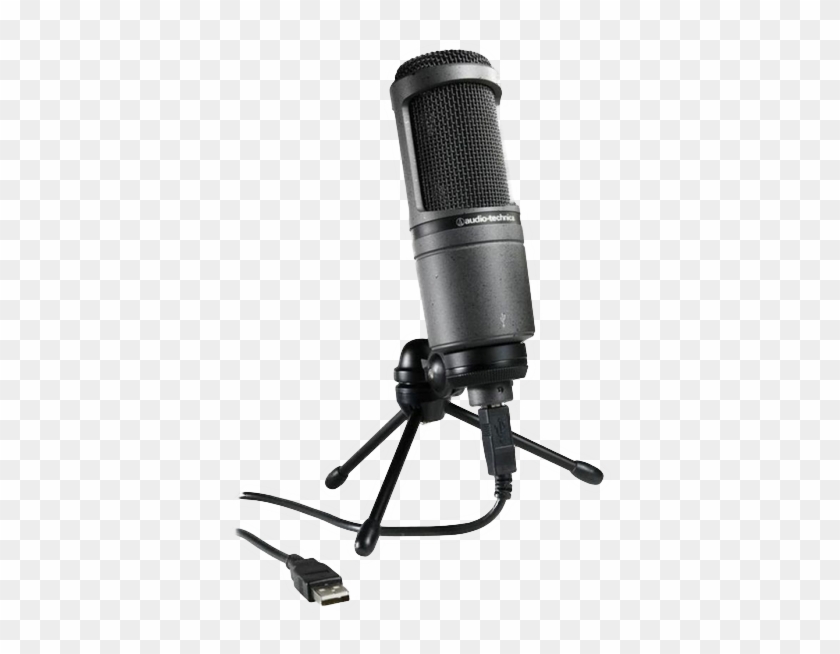 Usb Microphones - Audio Technica At2020 Usb Pop Filter Clipart