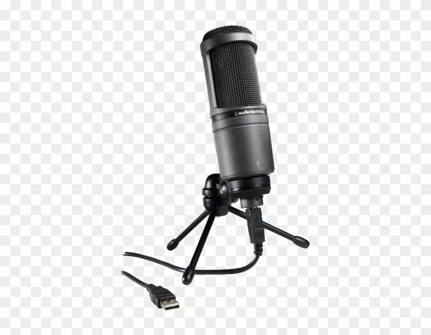 Usb Microphones - Audio Technica At2020 Usb Pop Filter Clipart #6014219