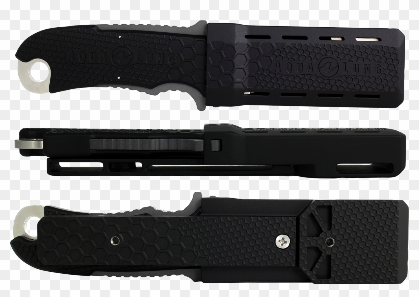 Aqua Lung Squeeze Lock Dive Knives Are Preferred By - Aqualung Small Squeeze Titanium Knife Clipart #6014536