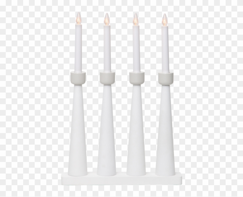 Adventsljusstake Vit Clipart #6014672