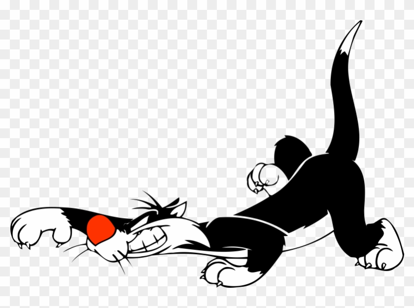 Drawing Bugs Tweety - Tweety Bird Sylvester Vector Clipart