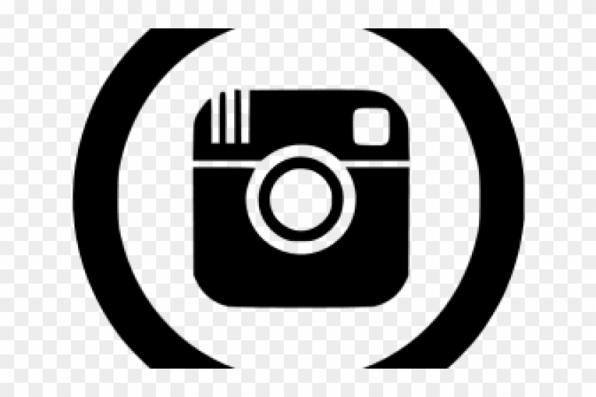 Black Instagram - Instagram Logo Red Png Clipart #6015163