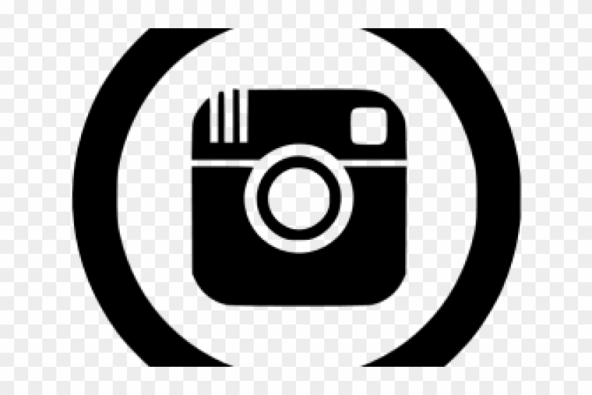 Black Instagram - Instagram Logo Red Png Clipart