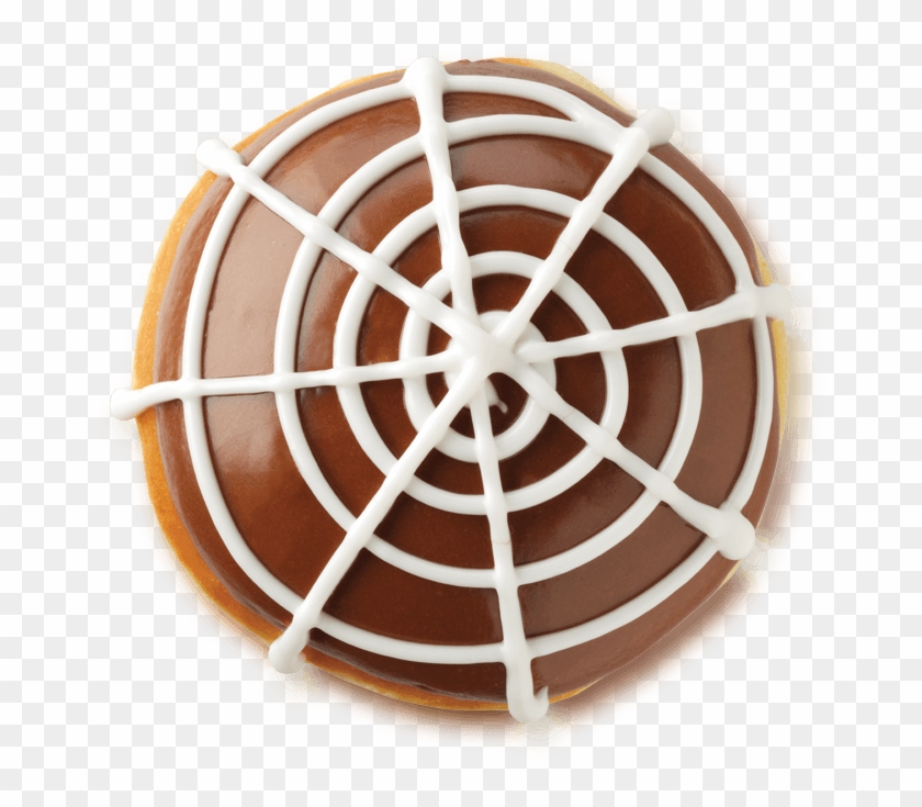 Krispy Kreme Halloween 2016 Spider Web Doughnut - Spider Web Clipart