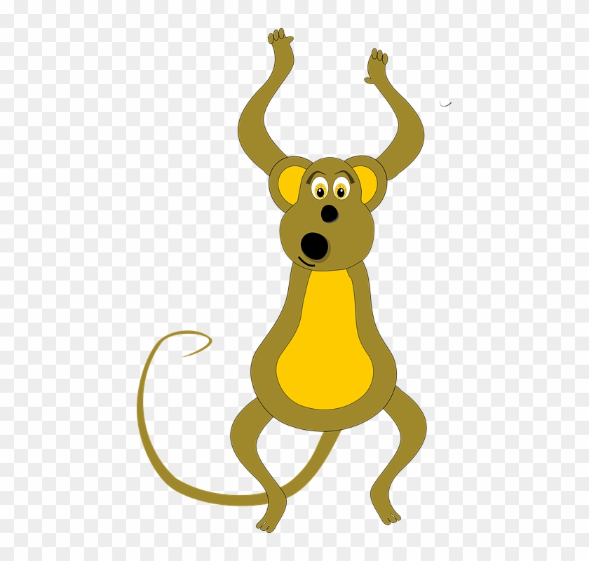 Cartoon Jumping Monkey Gif Clipart