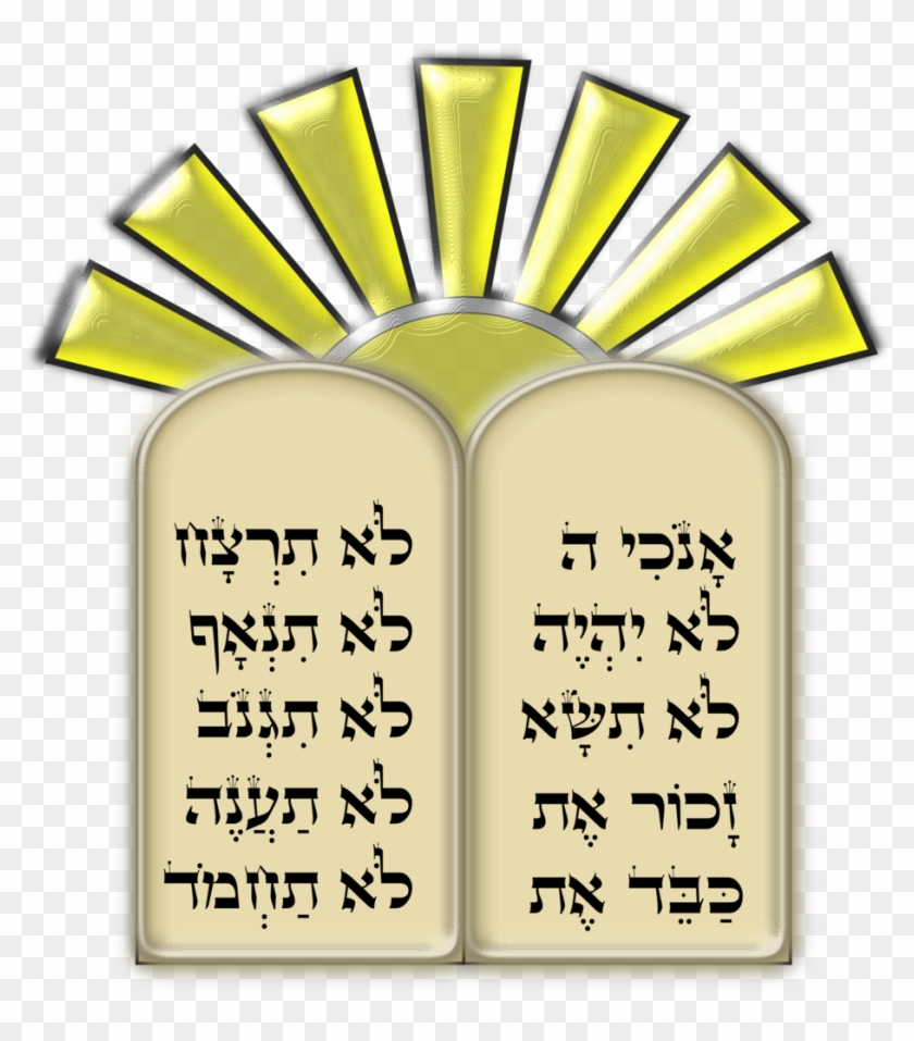 Ten Commandments Clipart