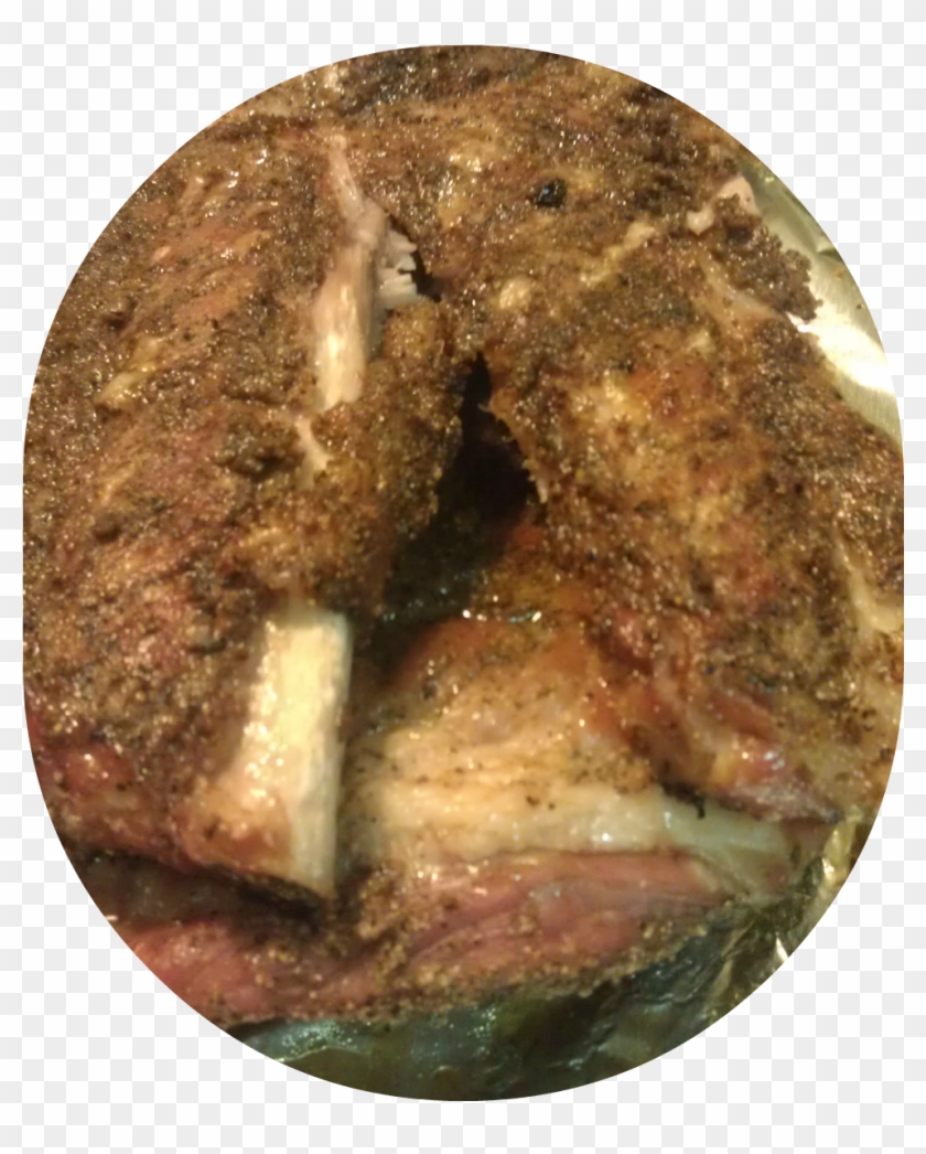 Pork Ribs With A Root Beer Float - Dish Clipart