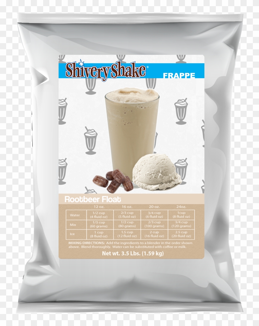 Shivery Shake Root Beer Float Frappe Mix - Milkshake Clipart #6016143