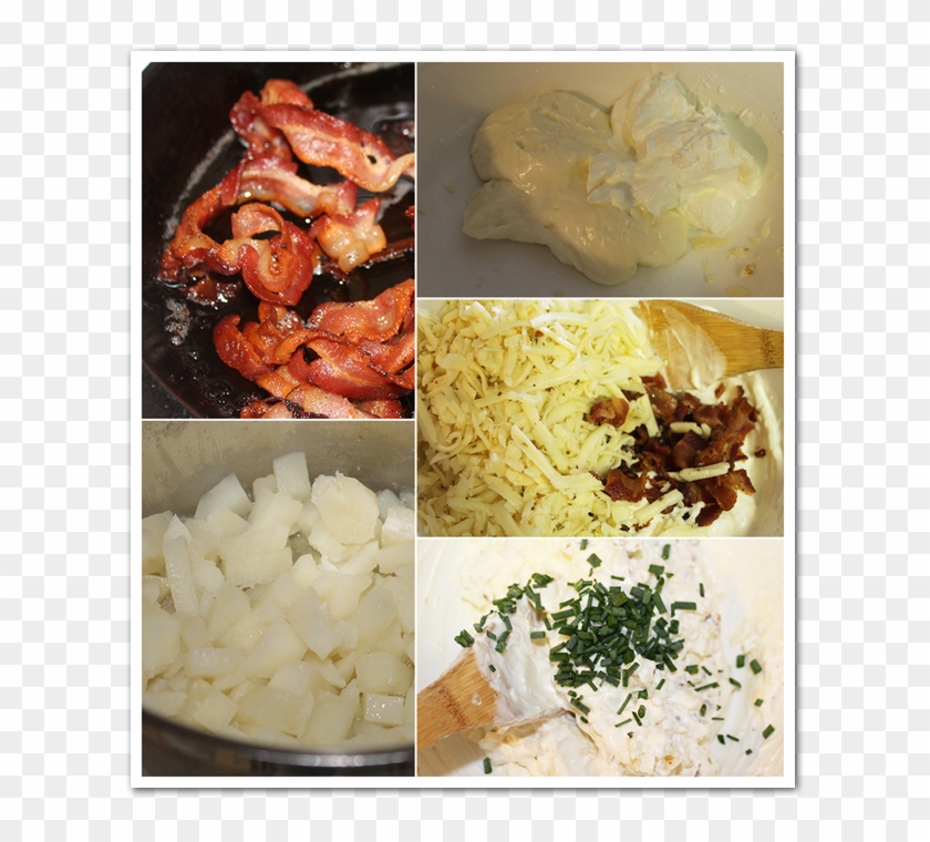 Top The Salad With The Remaining Crumbled Bacon And - Steamed Rice Clipart #6016562