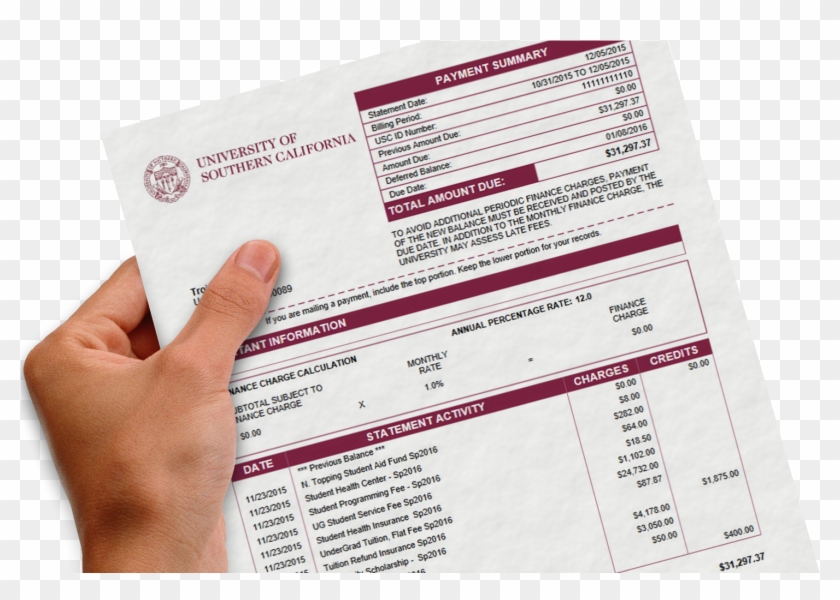 Understanding Your Bill - Medical School Bills Clipart #6016886