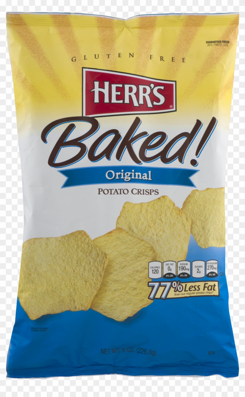 Herr's Baked Potato Crisps, 9 Oz - Potato Chip Clipart #6016959