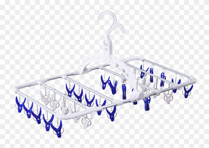 30 Clips - Clothes Hanger - Png Download #6017058