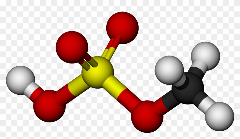 Molecule Png - Metanossulfonato De Metila Clipart
