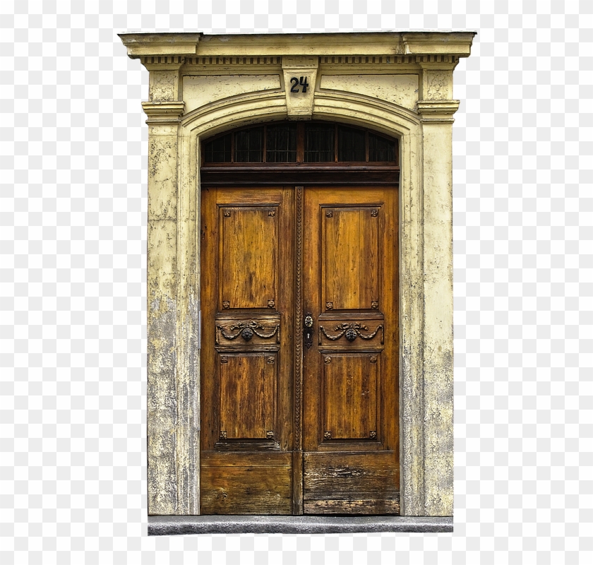 Sand-stone Portal, Portal, Old Door, Art Nouveau, Door - Puerta Art Nouveau Clipart #6017138