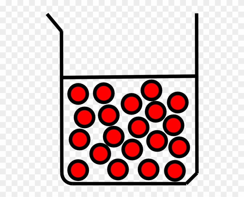 Beaker With Molecules Clip Art - Beaker With Molecules - Png Download #6017250