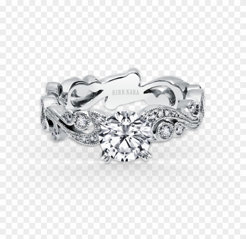 Kirk Kara Engagement Ring - Engagement Ring Clipart #6017822
