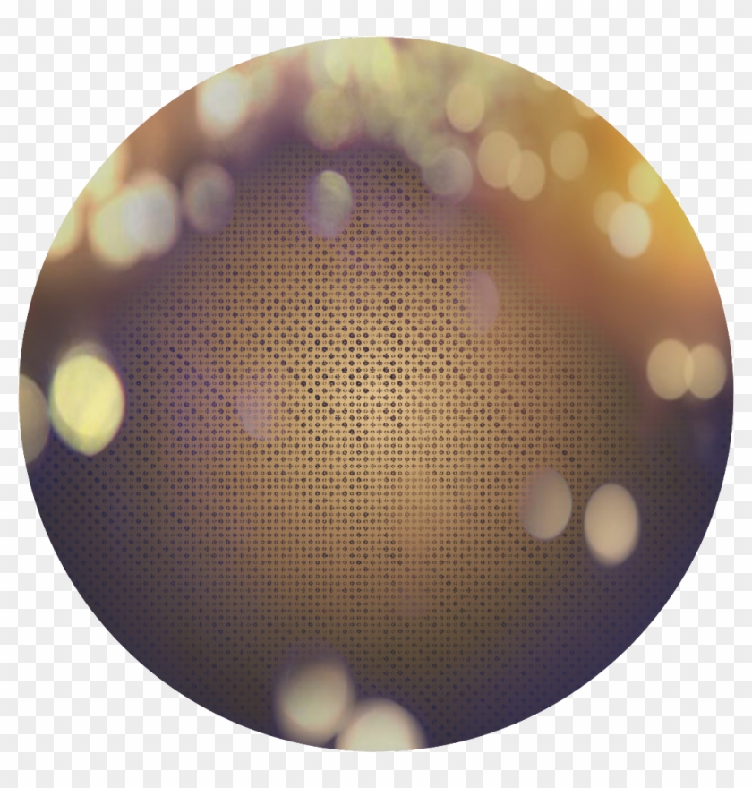 #bokeh #yellow #circle #gold - Circle Clipart #6017889