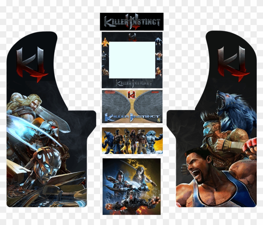 1uparcade Killer Instinct Kit - Bane Clipart