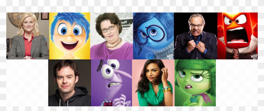 Opinioninside Out Has Probably The Best Cast In Pixar - Inside Out Cast Clipart #6019314